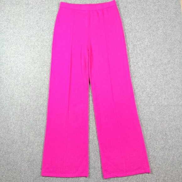 Sezane Magenta Straight Leg Pants - Picture 4 of 15